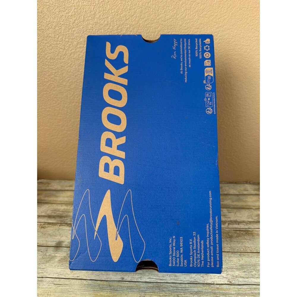 Brooks Addiction Walker 2 Women's White Leather Walking Shoes Sz 11B New in Box - Picture 14 of 14